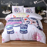 Baby Boho Elephant Bedding Set