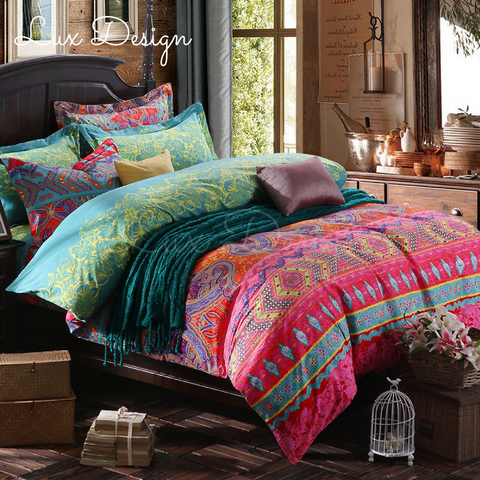 Boho Bedding Set Vibrant