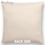Linen Cushion Covers - Abstract Nature Geometric Patterns