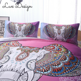 Boho Elephant Bedding Set