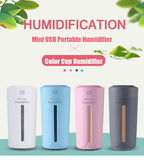 Car Cup Holder USB Essential Oil Diffuser/Humidifier - 230ML