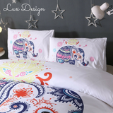 Baby Boho Elephant Bedding Set