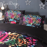 Vibrant Elephant Mandala Bedding Set