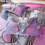 Boho Elephant Bedding Set