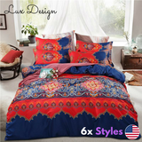 Vibrant Boho Bedding Set US