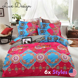 Vibrant Boho Bedding Set US