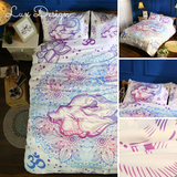 Lite Boho Elephant Bedding Set