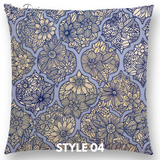 Linen Cushion Covers - Beautiful Floral Mandala Designs