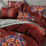 Vibrant Boho Bedding Set US