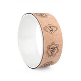 Cork Yoga Wheel Laser Engraved