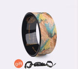 Cork Yoga Wheel Laser Engraved