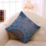Linen Cushion Covers Flower & Mandala Designs