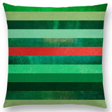 Linen Cushion Covers - Geometric Shapes Letters & Patterns